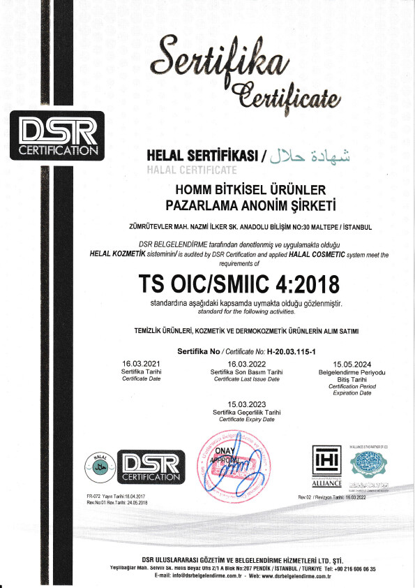 Helal Sertifikası 4-2018